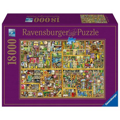 XXL Puzzle Magisches Bücherregal, 18'000 Teile