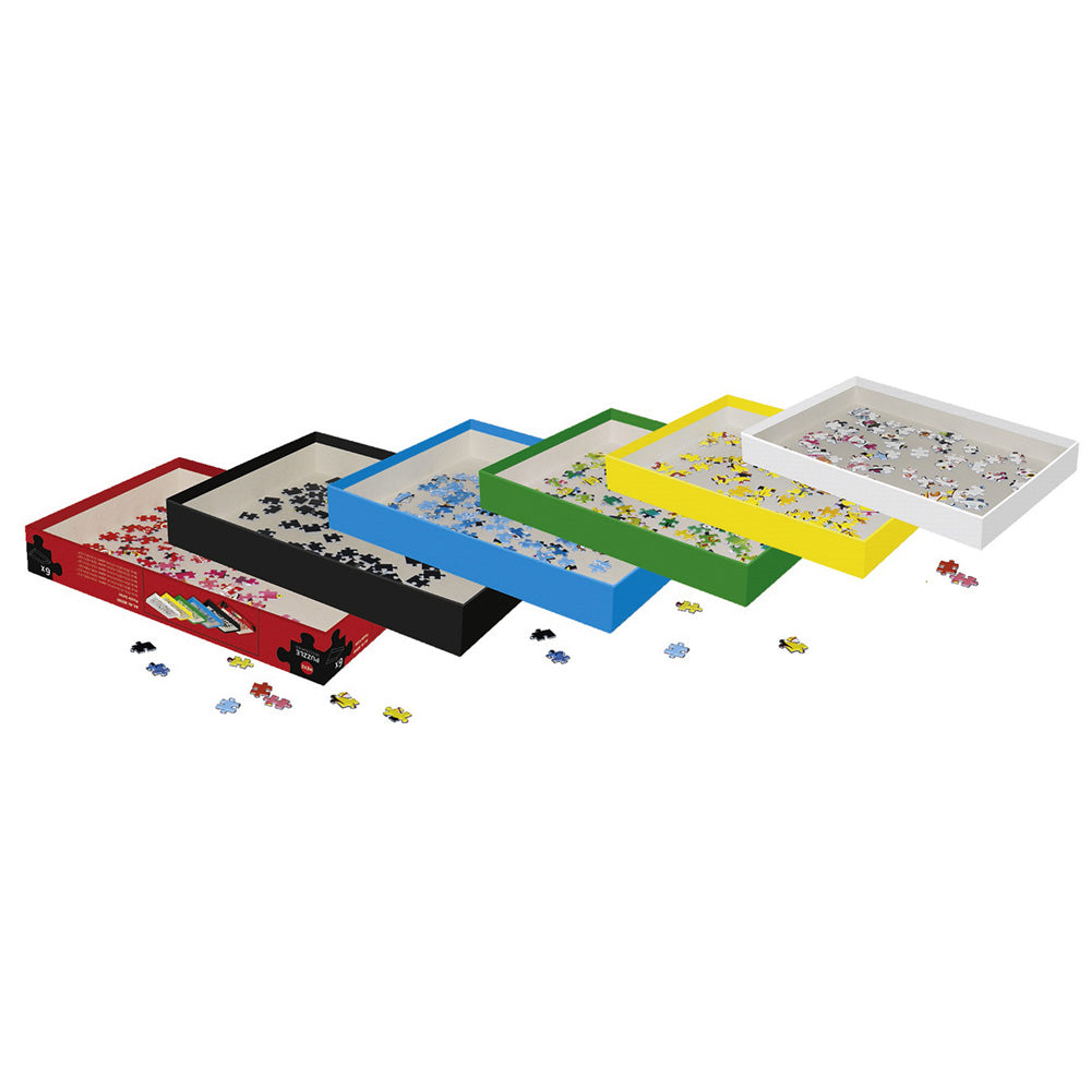 Puzzle Sorter mit 6 Sortierboxen