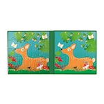 Puzzle Magnetpuzzle Waldtiere, 2 x 20 Teile