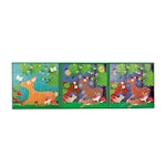 Puzzle Magnetpuzzle Waldtiere, 2 x 20 Teile