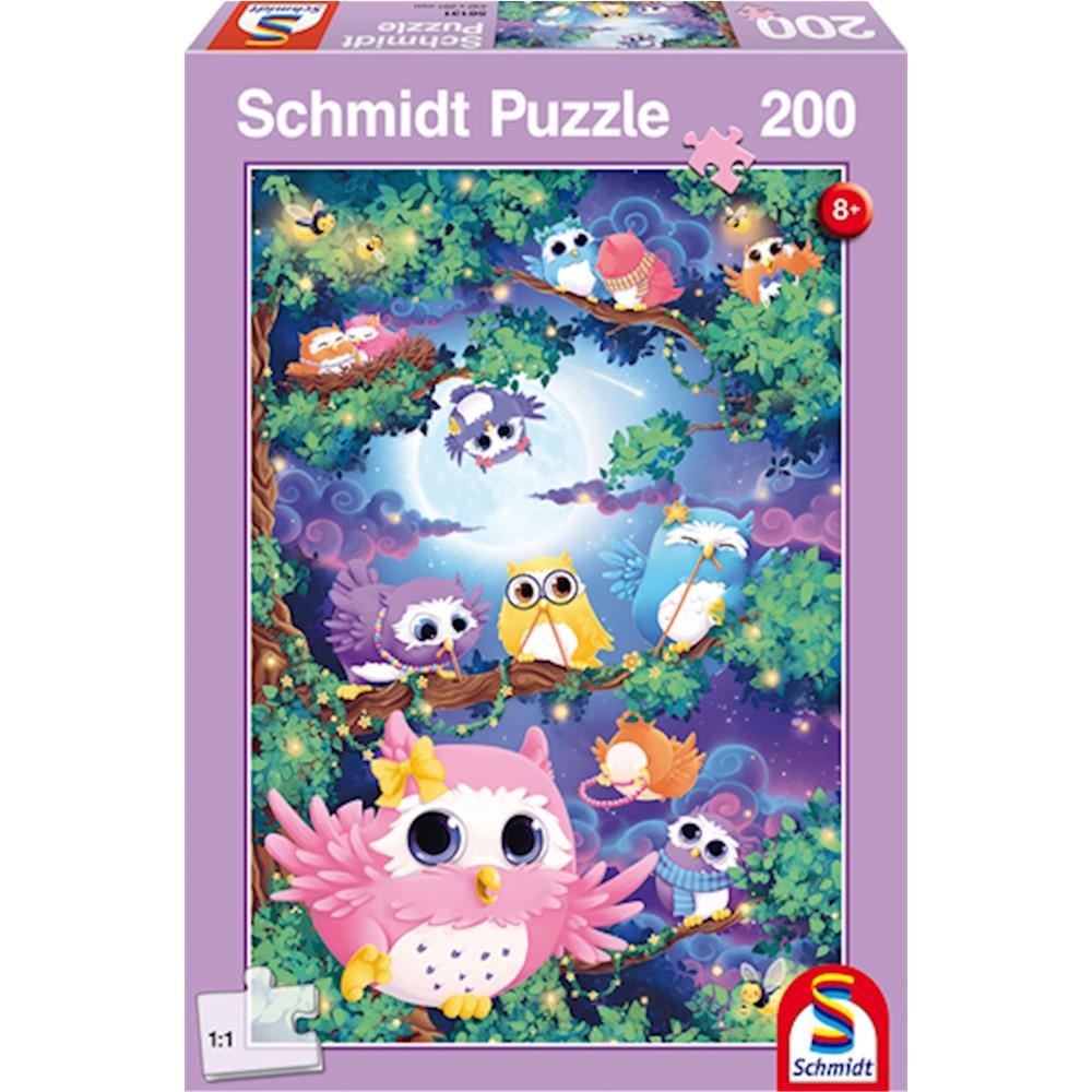 Puzzle Im Eulenwald, 200 Teile