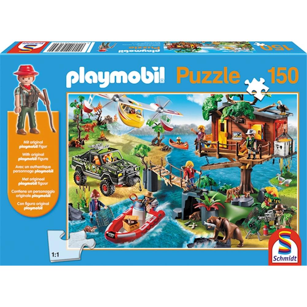 Puzzle Playmobil Baumhaus, 150 Teile