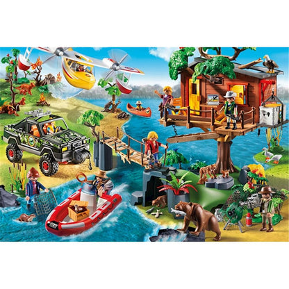 Puzzle Playmobil Baumhaus, 150 Teile