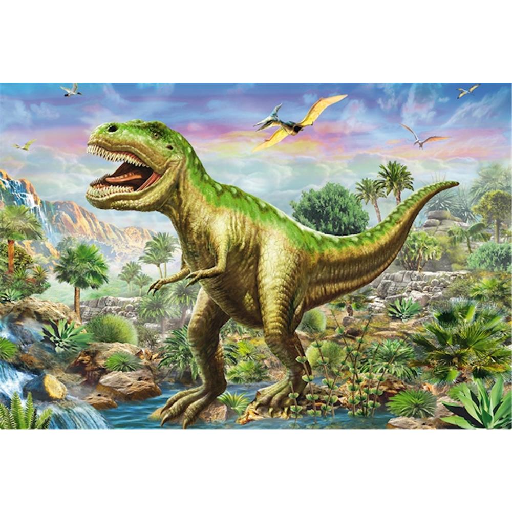 Puzzle Abenteuer mit den Dinosauriern, 3 x 48 Teile