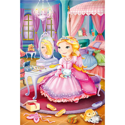 Puzzle Märchenhafte Prinzessin, 3 x 24 Teile