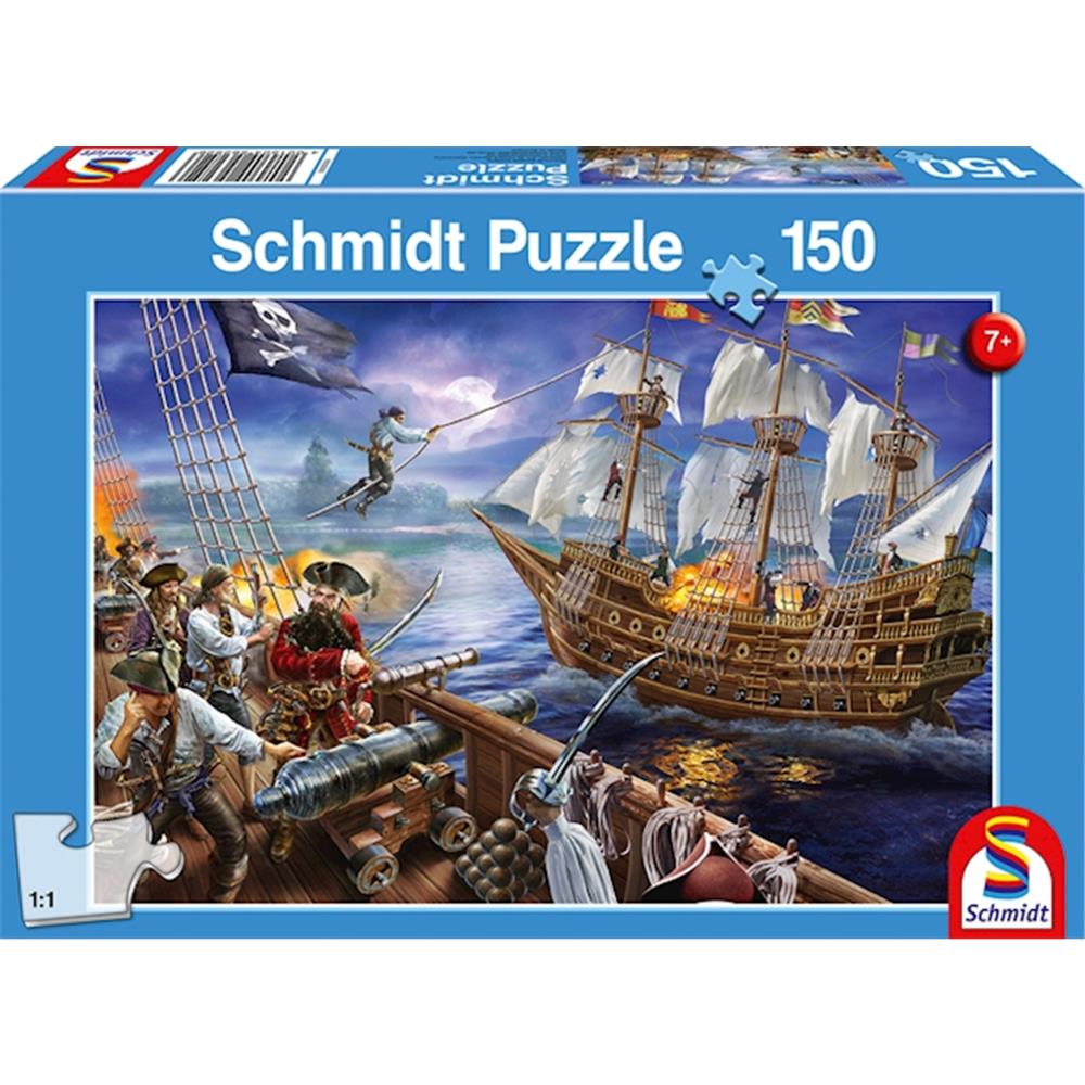 Puzzle Abenteuer mit den Piraten, 150 Teile