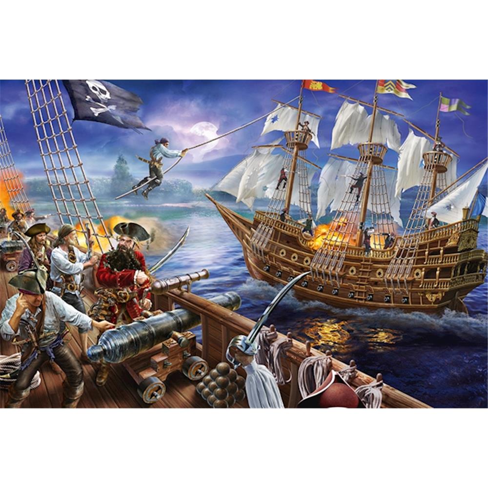 Puzzle Abenteuer mit den Piraten, 150 Teile