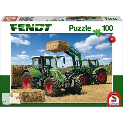 Puzzle Fendt Vario 724 & 716, 100 Teile