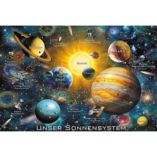 Puzzle Solarsystem, 200 Teile