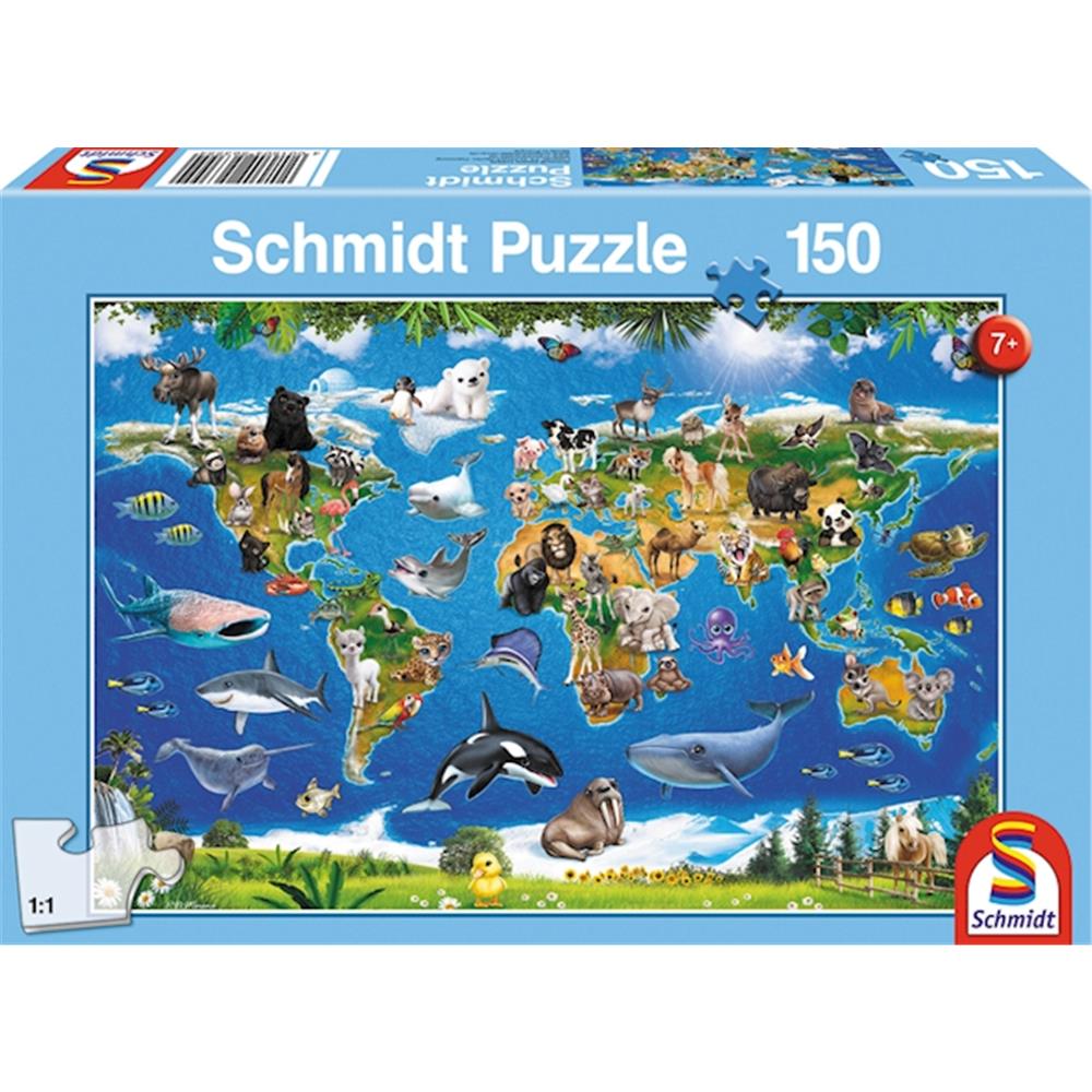 Puzzle Lococo Tierwelt, 150 Teile