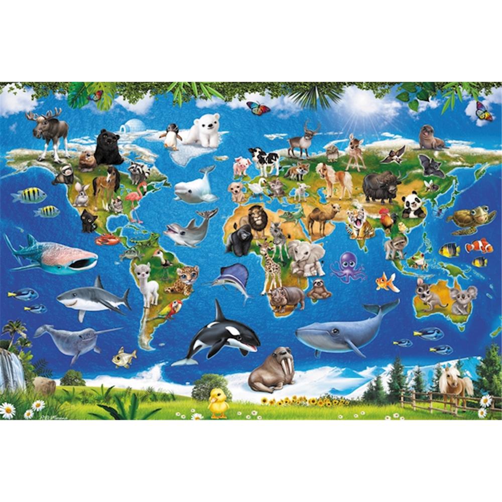 Puzzle Lococo Tierwelt, 150 Teile