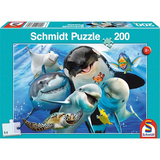 Puzzle Unterwasser-Freunde, 200 Teile