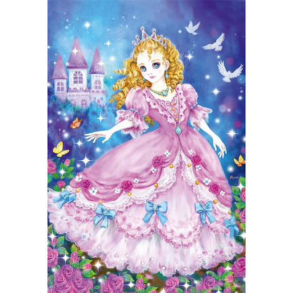 Puzzle Prinzessin, Fee & Meerjungfrau, 3 x 48 Teile