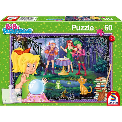 Puzzle Bibi Blocksberg, Voll verhext, 60 Teile