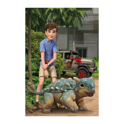 Puzzle Jurassic World, Abenteuer auf Isla Nublar, 3 x 48 Teile