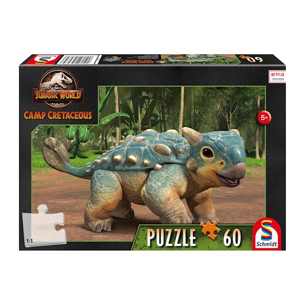 Puzzle Jurassic World, Der Ankylosaurus Bumpy,  60 Teile