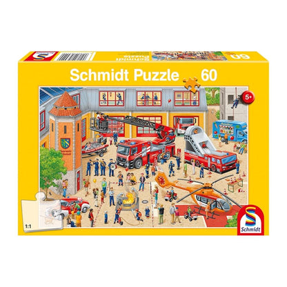 Puzzle Feuerwehrstation, 60 Teile