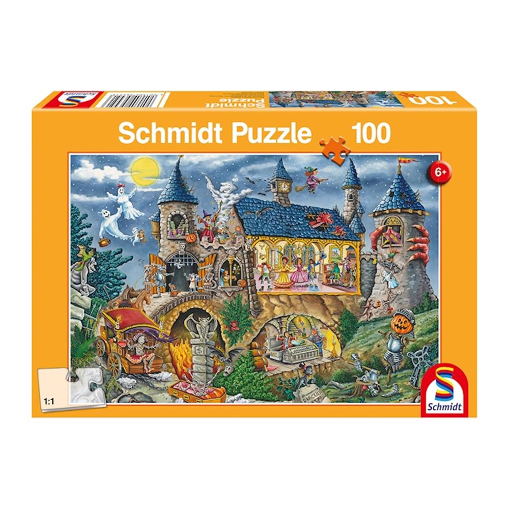 Puzzle Geisterschloss, 100 Teile