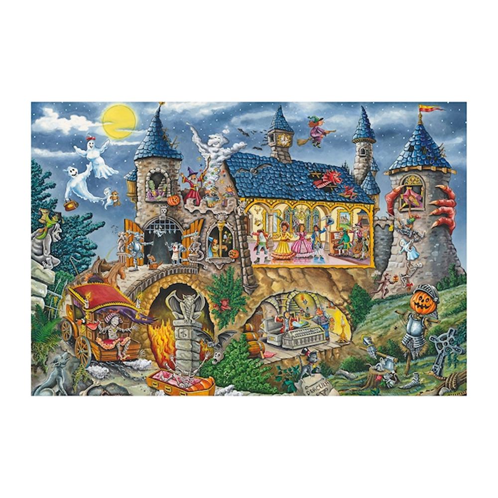 Puzzle Geisterschloss, 100 Teile