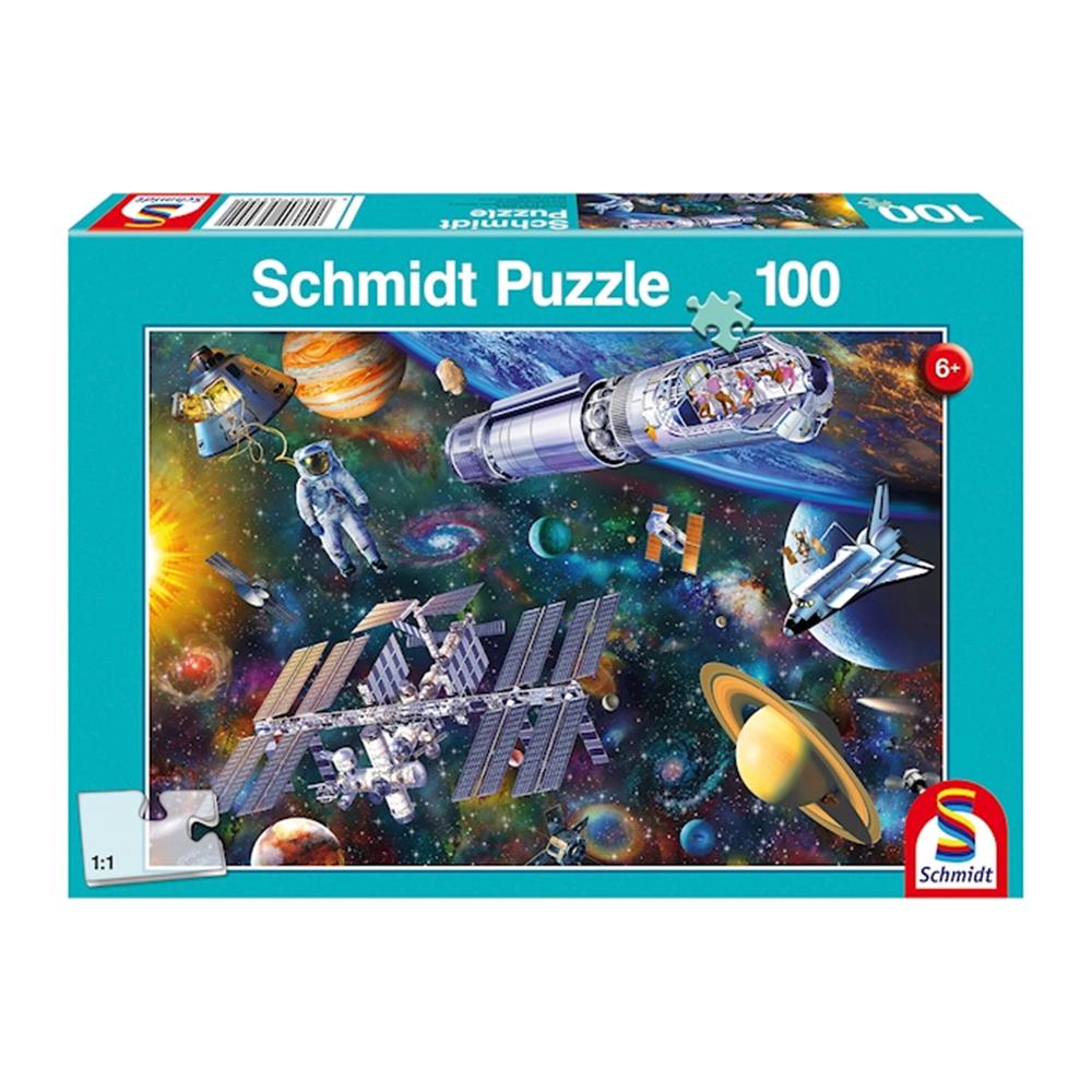 Puzzle Weltraumspass, 100 Teile