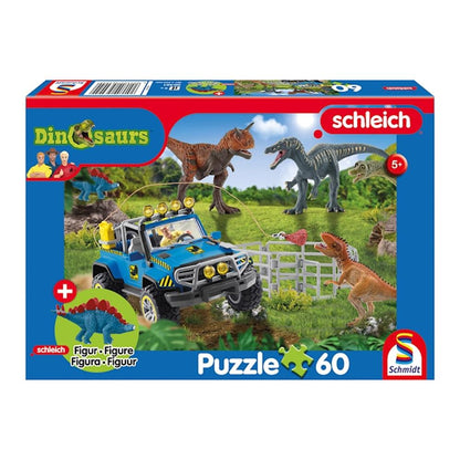 Puzzle Dinosaurs Urzeit-Giganten, 60 Teile (inkl. Figur)