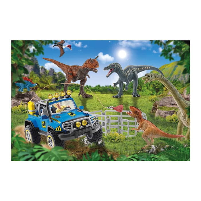 Puzzle Dinosaurs Urzeit-Giganten, 60 Teile (inkl. Figur)