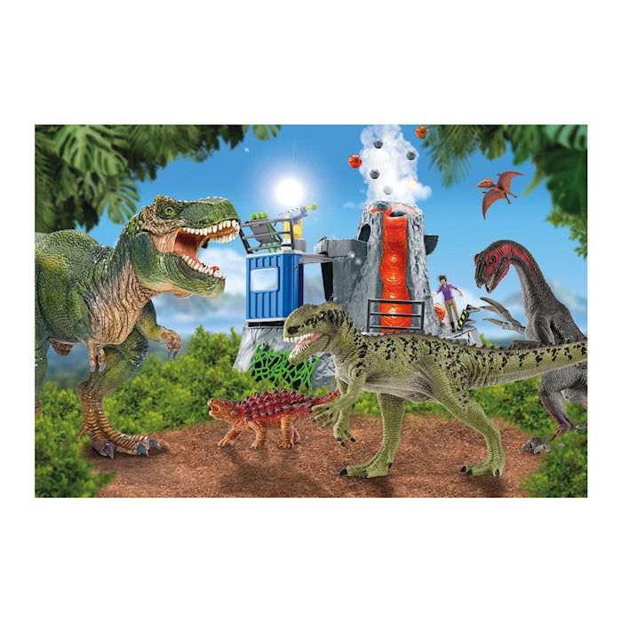 Puzzle Dinosaurs Dinosaurier der Urzeit, 100 Teile (inkl. Figur)