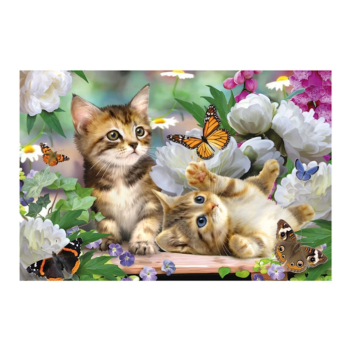 Puzzle Verspielte Katzenbabys, 150 Teile