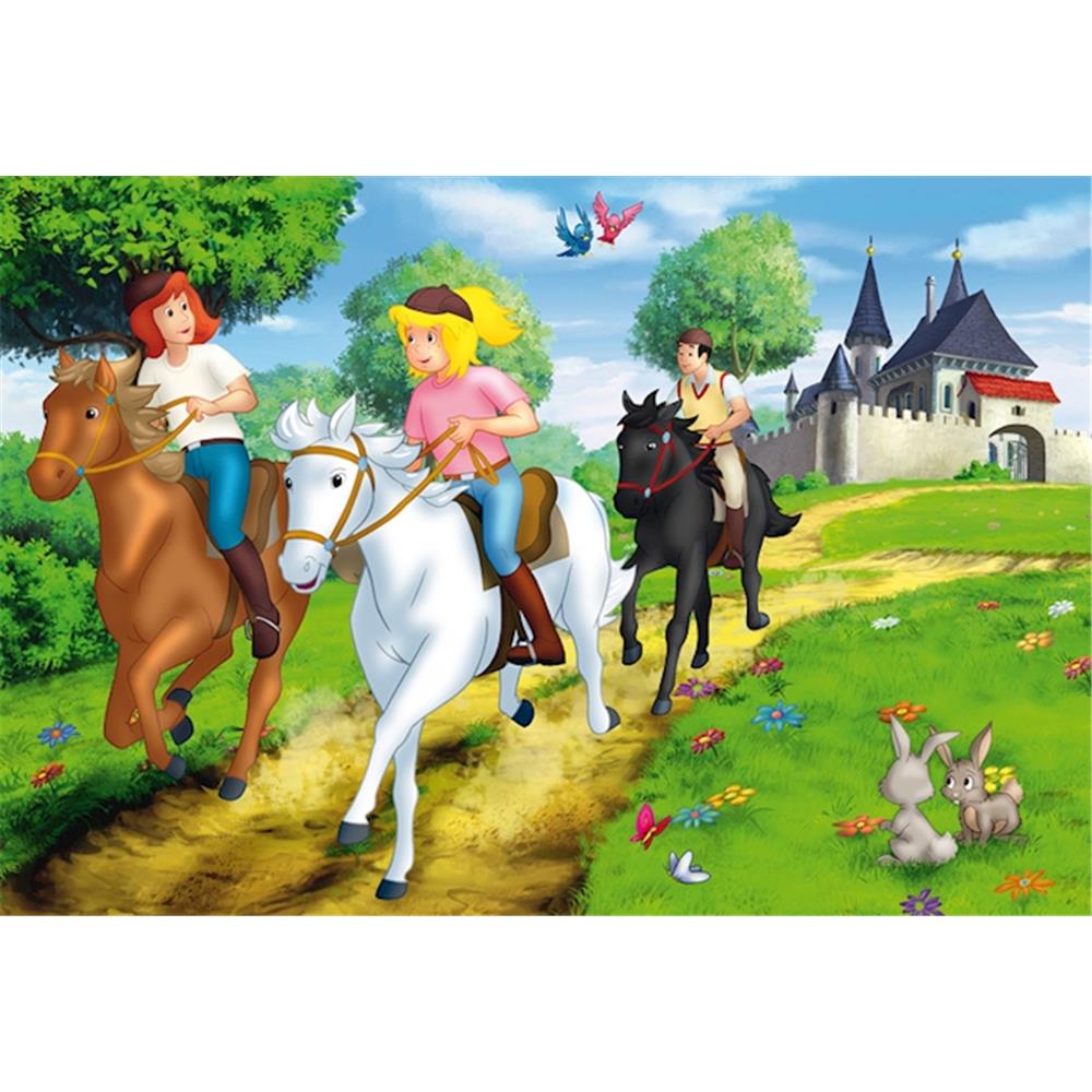 Puzzle Bibi & Tina, Puzzle Box, 2 x100, 2 x150 Teile