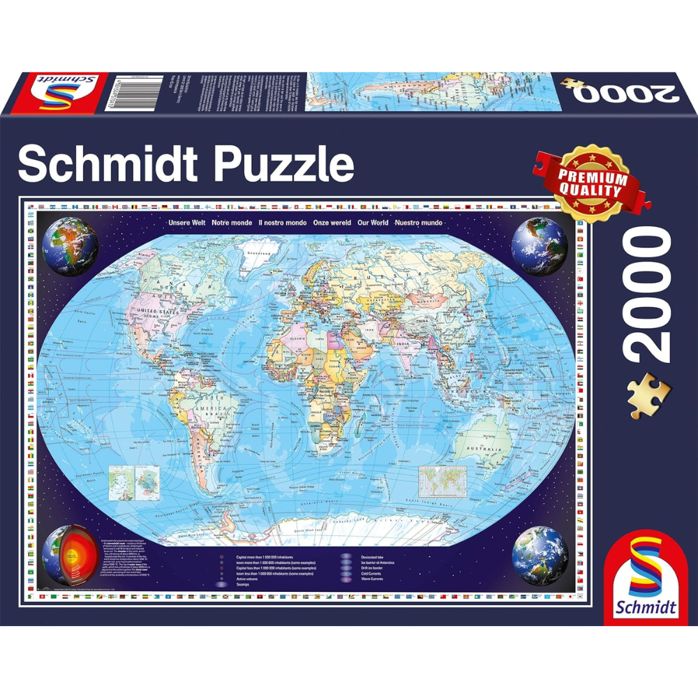 Puzzle Unsere Welt, 2000 Teile