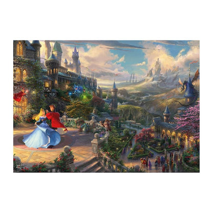 Puzzle Disney Sleeping Beauty Dancing in The Enchanted Light, 1000 Teile