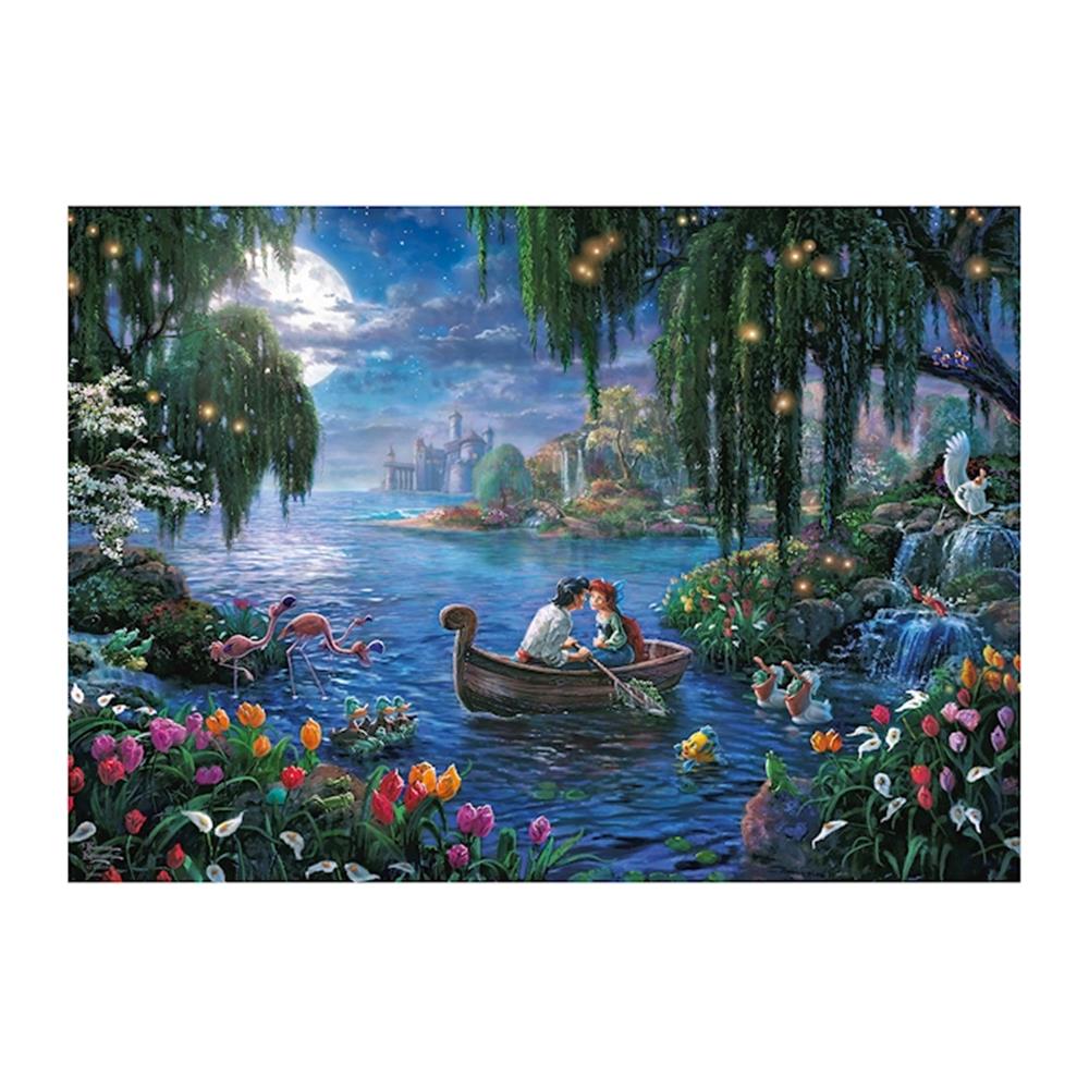 Puzzle Disney The Little Mermaid and Prince Eric, 1000 Teile