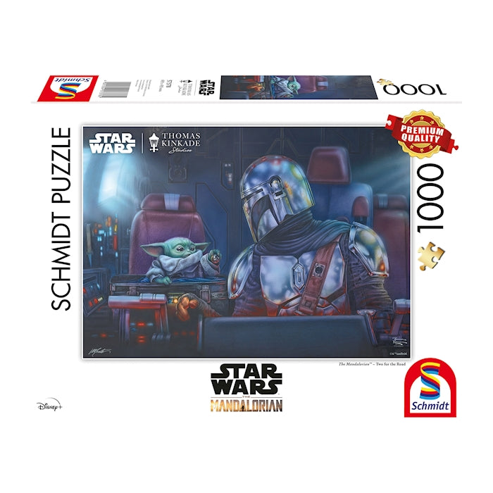 Puzzle The Mandalorian Two for the Road, 1000 Teile