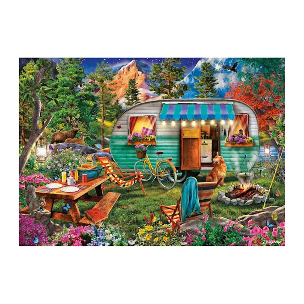 Puzzle Camper-Romantik, 500 Teile