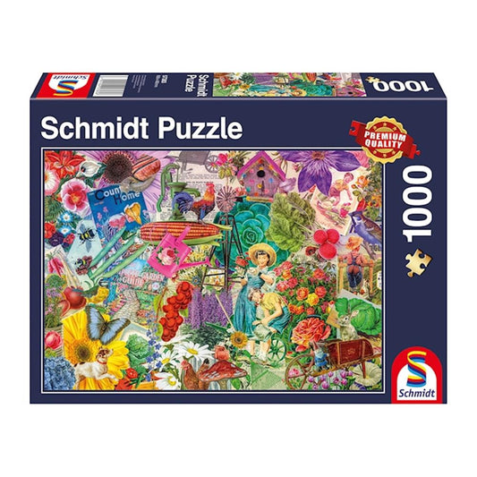 Puzzle Happy Gardening, 1000 Teile