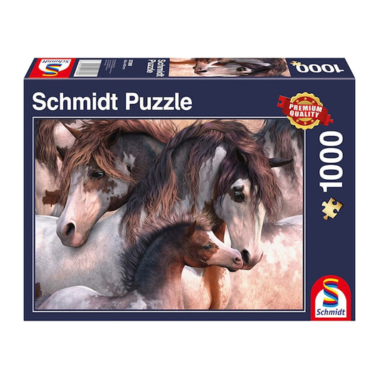 Puzzle Pinto-Herde, 1000 Teile