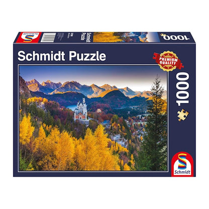 Puzzle Herbstliches Neuschwanstein, 1000 Teile