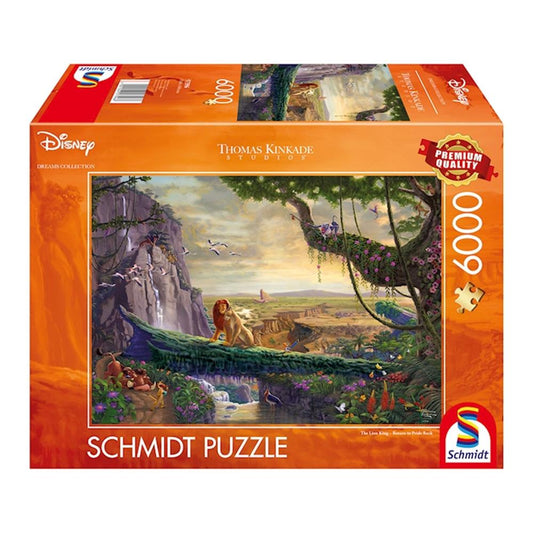 Puzzle Disney The Lion King Return to Pride Rock, 6000 Teile