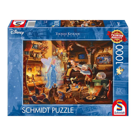 Puzzle Disney Geppetto's Pinocchio, 1000 Teile