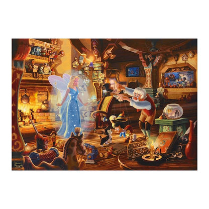 Puzzle Disney Geppetto's Pinocchio, 1000 Teile