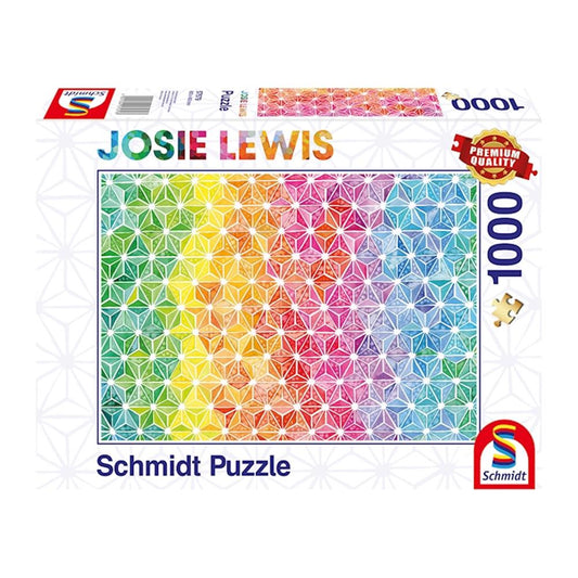 Puzzle Kunterbunte Dreiecke, 1000 Teile