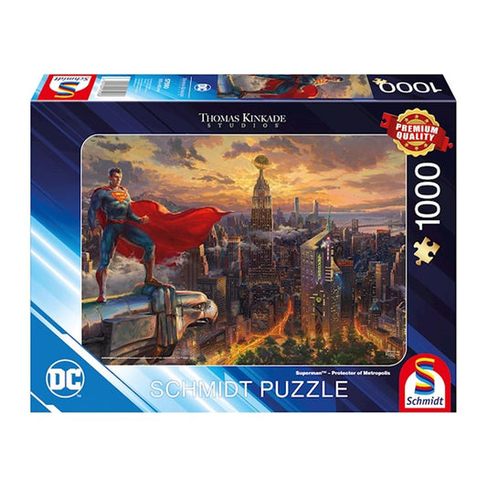 Puzzle Superman Protector of Metropolis, 1000 Teile