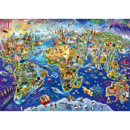 Puzzle Entdecke unsere Welt, 1000 Teile