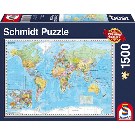 Puzzle Die Welt, 1500 Teile