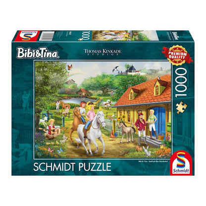 Puzzle Bibi & Tina Spass auf dem Martinshof, 1000 Teile