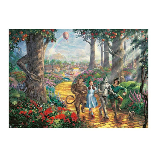 Puzzle Wizard of Oz Follow The Yellow Brick Road, 1000 Teile