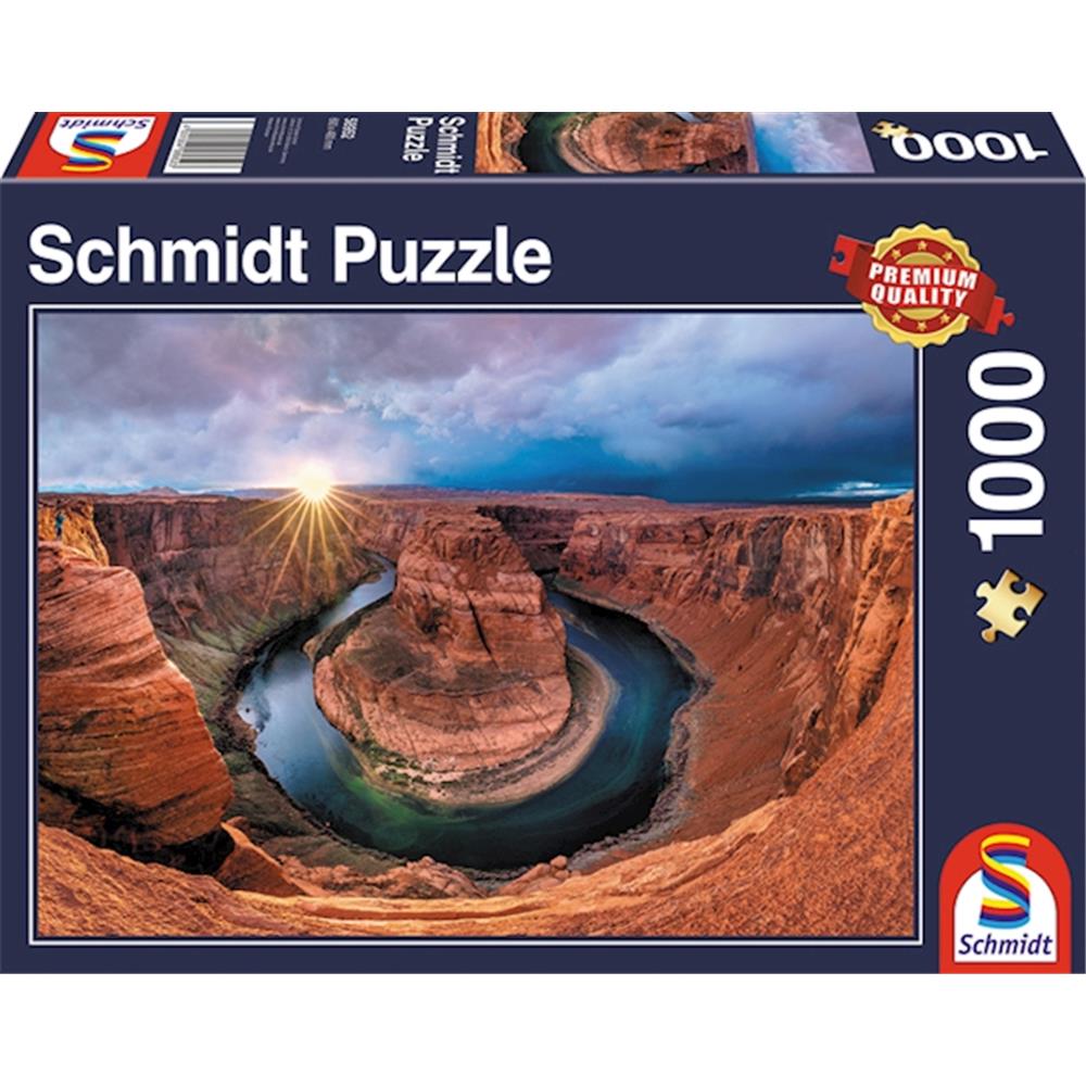 Puzzle Glen Canyon Horseshoe Bend Colorado River, 1000 Teile