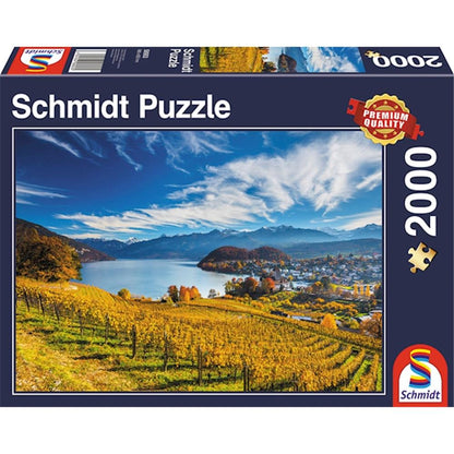 Puzzle Weinberge, 2000 Teile