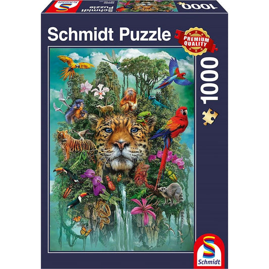 Puzzle König des Dschungels, 1000 Teile