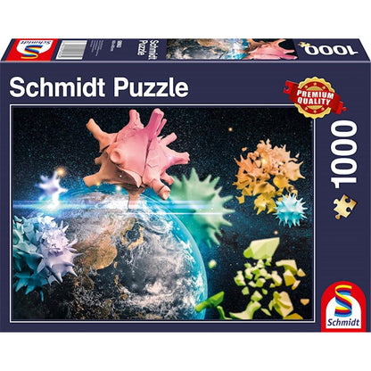 Puzzle Planet Erde 2020, 1000 Teile